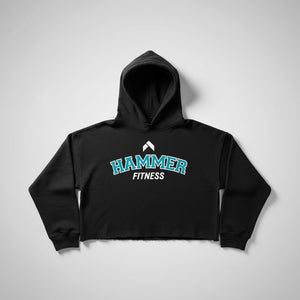 Hammer Fitness Varsity Crop Hoodie